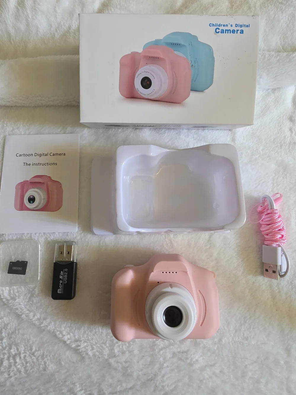 Children's Pink Digital Camera - Kid-Friendly Camera